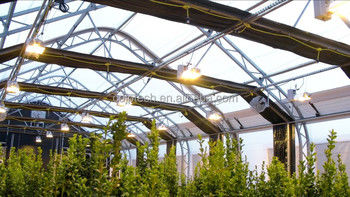 Agricultural 100% Blackout System Greenhouse With PE Film Cover