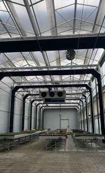 Agricultural 100% Blackout System Greenhouse With PE Film Cover